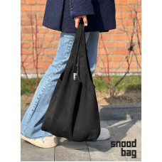 Сумка шоппер (авоська) Snood Bag (Черная)