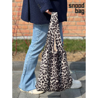 Сумка шоппер (авоська) Snood Bag (Светлый леопард)