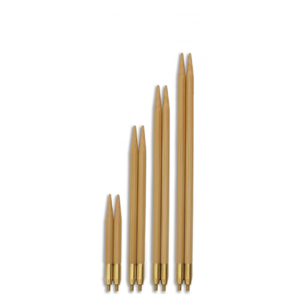 Спицы Seeknit Koshitsu съемные бамбуковые 12,5см/2,75мм
