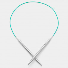 Спицы Knit Pro Mindful круговые металлические на леске 80 см 3,5 мм