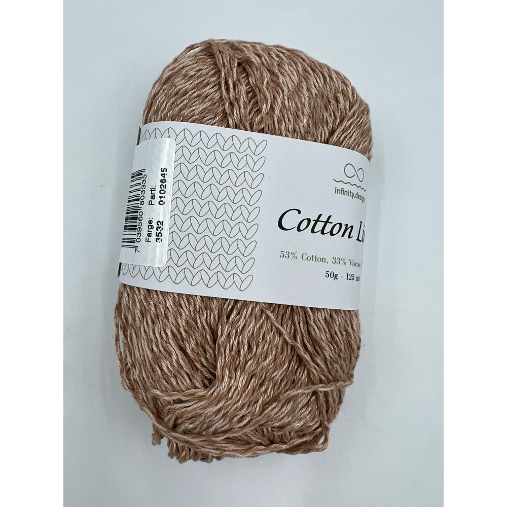Пряжа Infinity design Cotton Linen (3532)