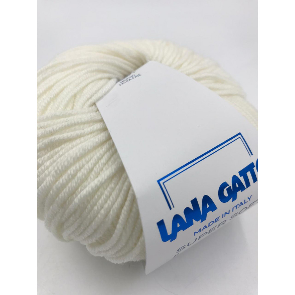 Пряжа Lana Gatto Super Soft (10001)