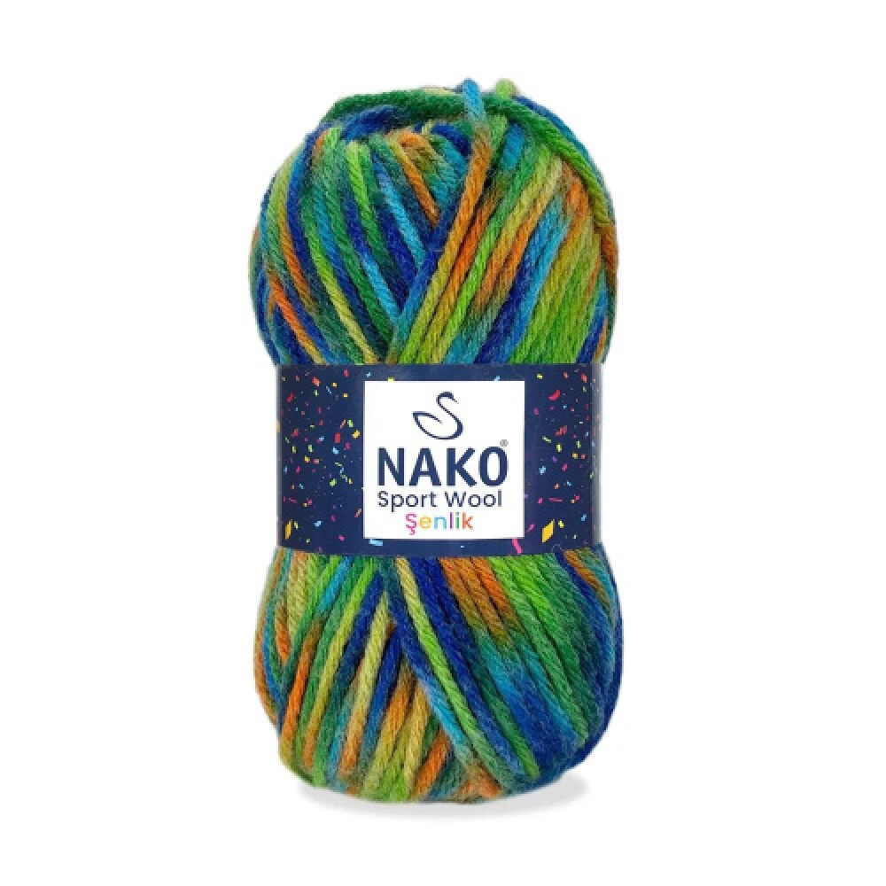 Пряжа Nako Sport Wool Senlik (87733)