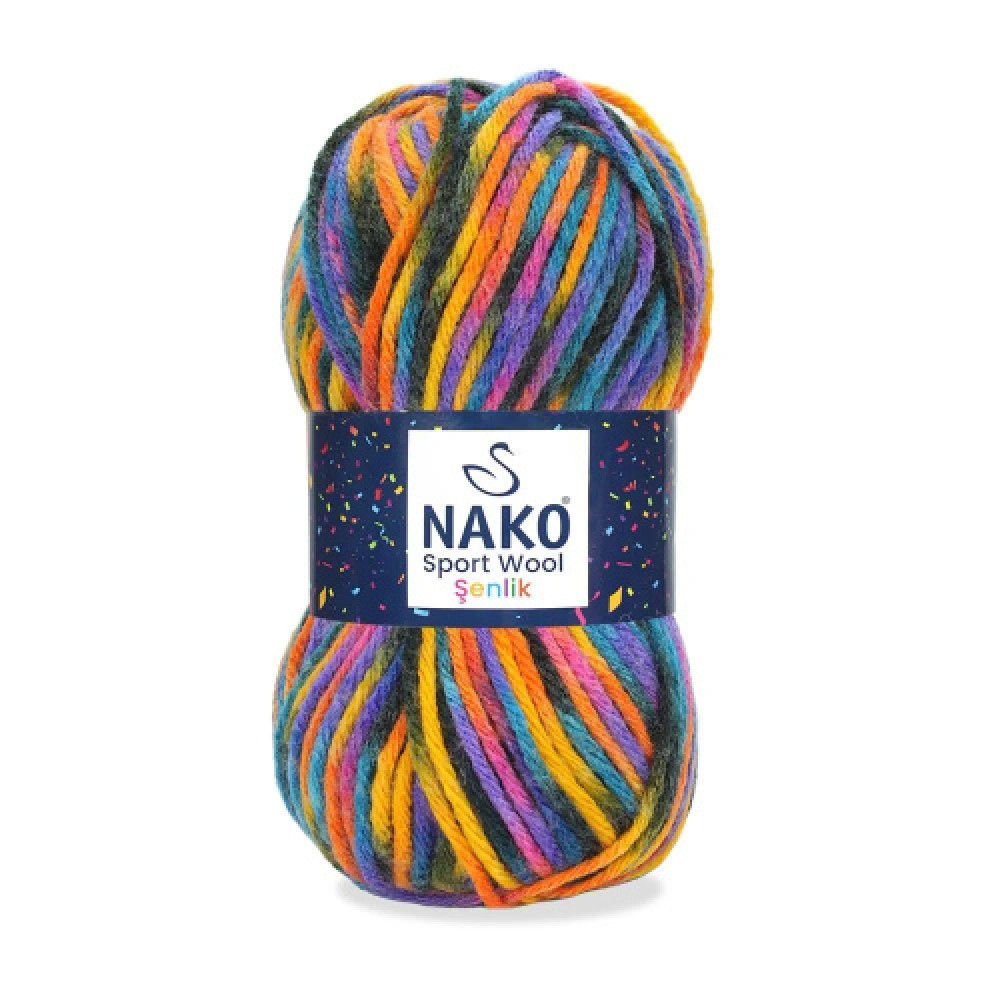 Пряжа Nako Sport Wool Senlik (87740)