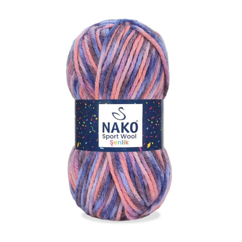 Пряжа Nako Sport Wool Senlik (87742)
