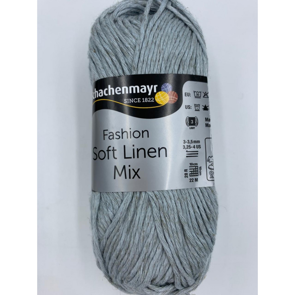 Пряжа Schachenmayr Fashion Soft Linen Mix (00053)