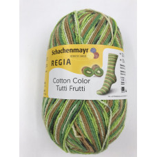 Пряжа Schachenmayr Regia Cotton Color Tutti Frutti (02418) (Киви)